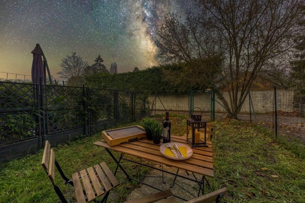 Baulne Cocoon - Jardin - Boite A Cle - Wi-Fi 아파트 외부 사진